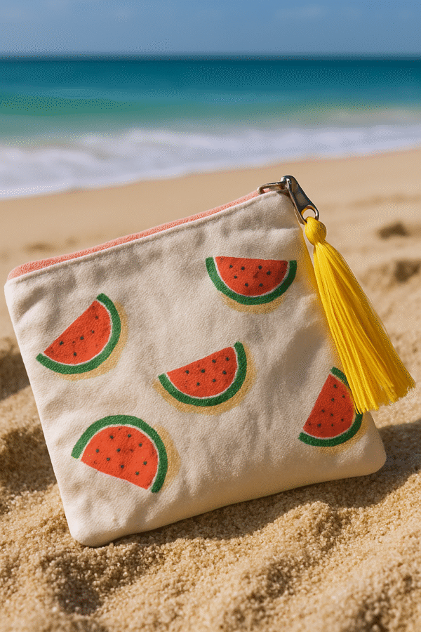 Linen Organizer Clutch – Premium Linen Fabric - Image 6