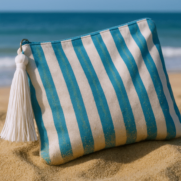 Linen Organizer Clutch – Premium Linen Fabric - Image 5