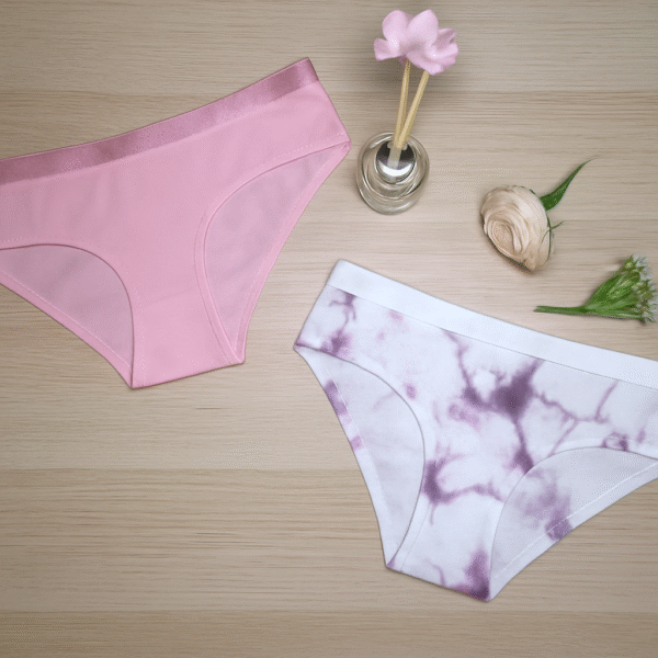 Blush & Bloom – Cotton Cloud Bikini Set (2-Pack)